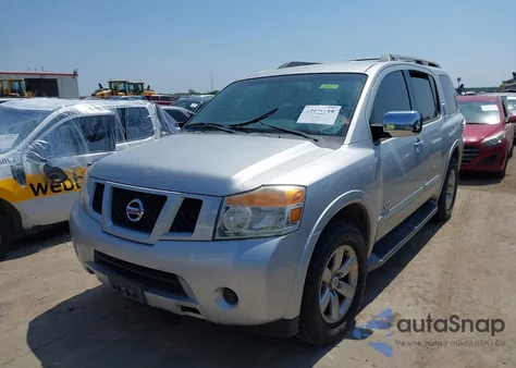 2008 Nissan Armada Se из США, поврежденный, VIN 5N1AA08DX8N612628